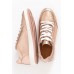 Ajax Rose Gold Star Leather Sneaker